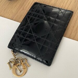 Lady Dior Freesia Card Holder